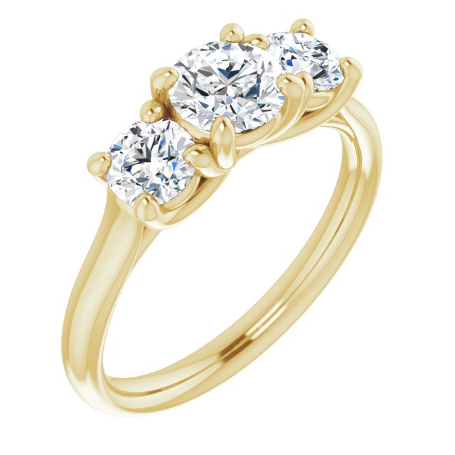 Three-Stone Engagement Ring