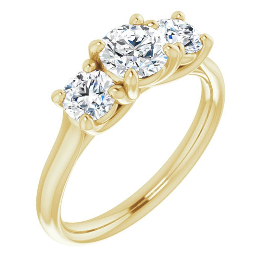 Three-Stone Engagement Ring