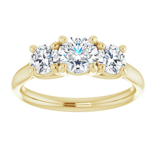 Three-Stone Engagement Ring