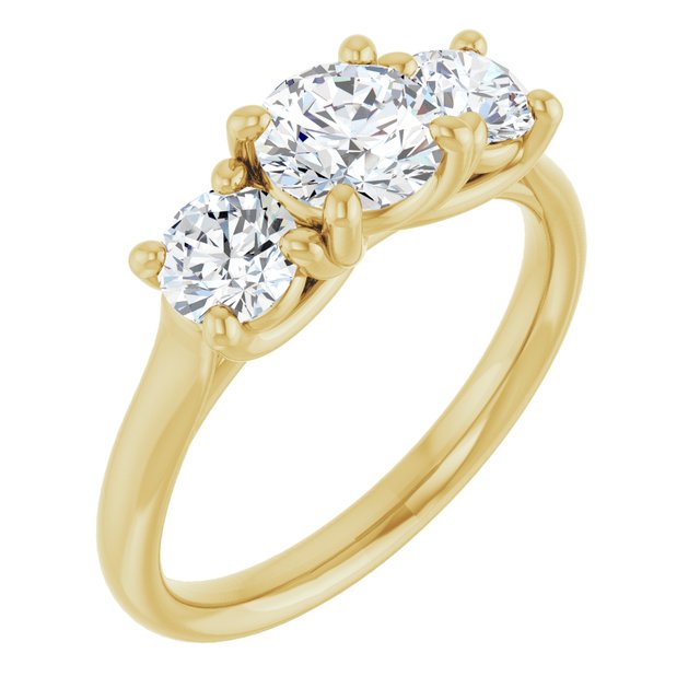 Three-Stone Engagement Ring