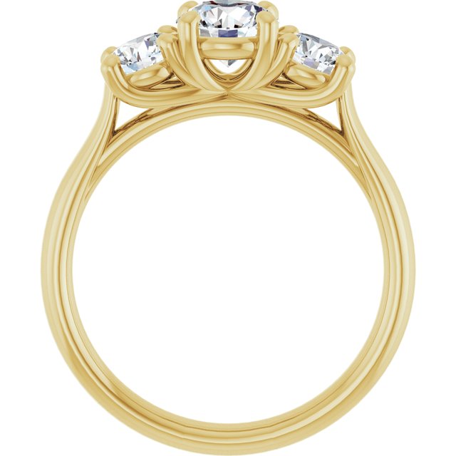 Three-Stone Engagement Ring