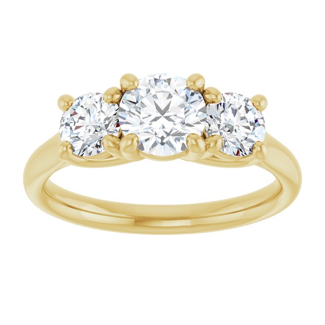 Three-Stone Engagement Ring