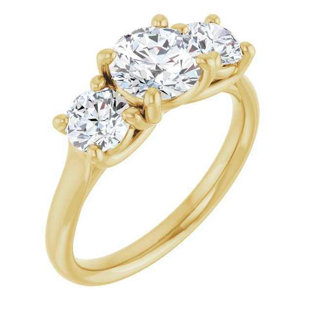 Three-Stone Engagement Ring