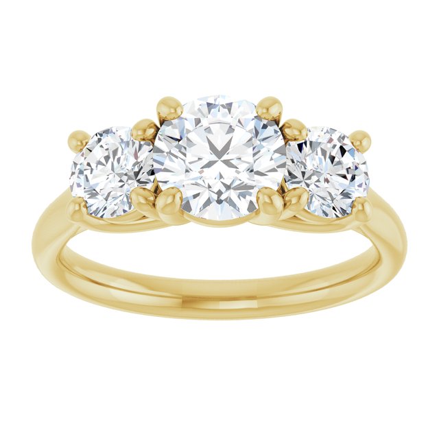 Three-Stone Engagement Ring