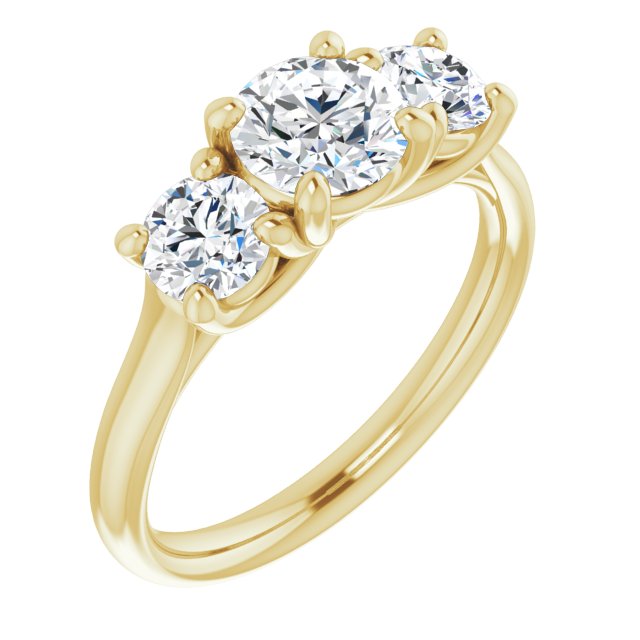 Three-Stone Engagement Ring