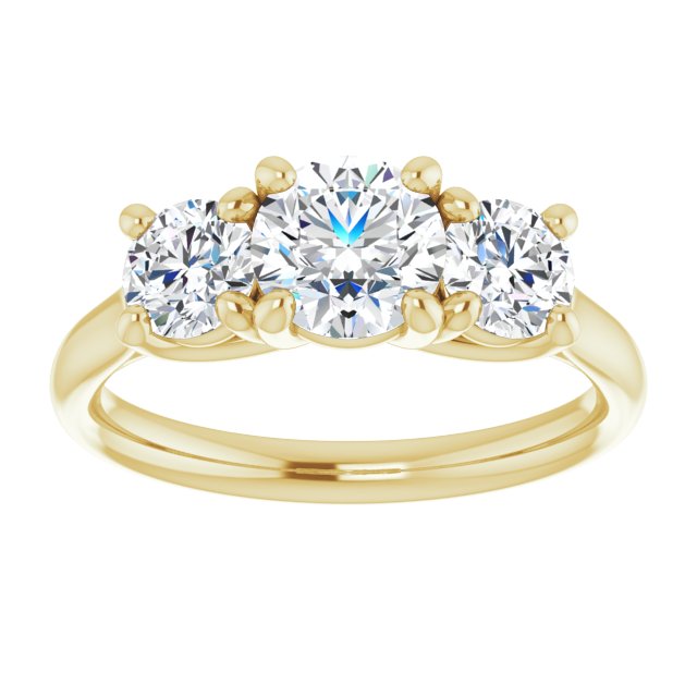 Three-Stone Engagement Ring