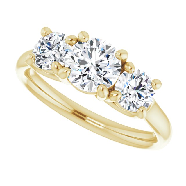 Three-Stone Engagement Ring