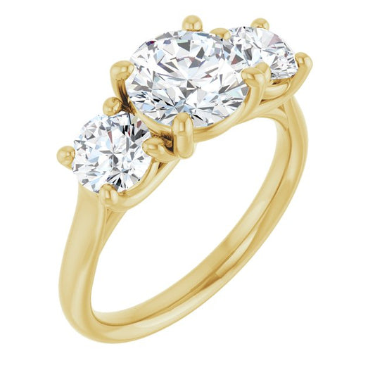 Three-Stone Engagement Ring