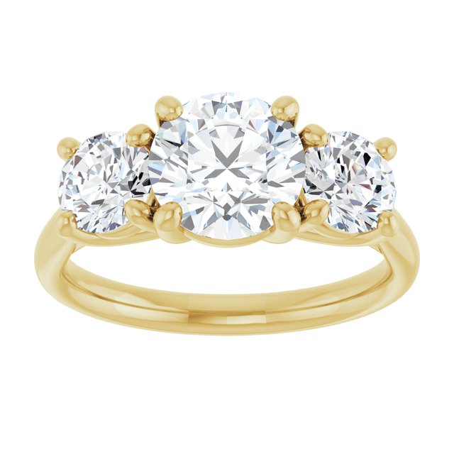 Three-Stone Engagement Ring