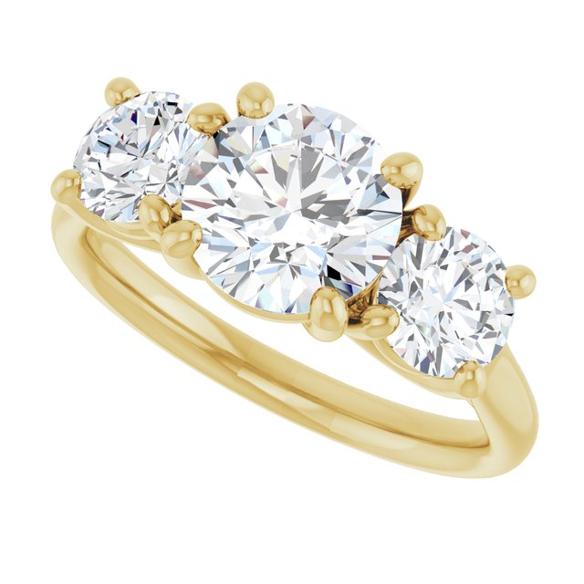Three-Stone Engagement Ring