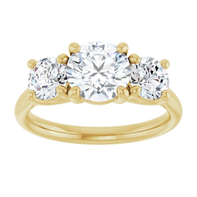Three-Stone Engagement Ring