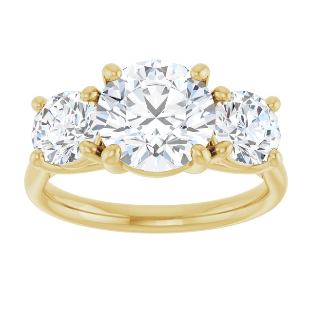 Three-Stone Engagement Ring