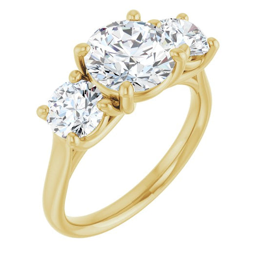 Three-Stone Engagement Ring