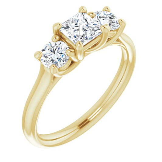 Three-Stone Engagement Ring