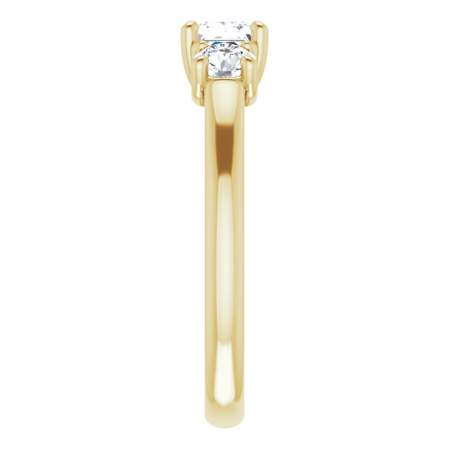 Three-Stone Engagement Ring