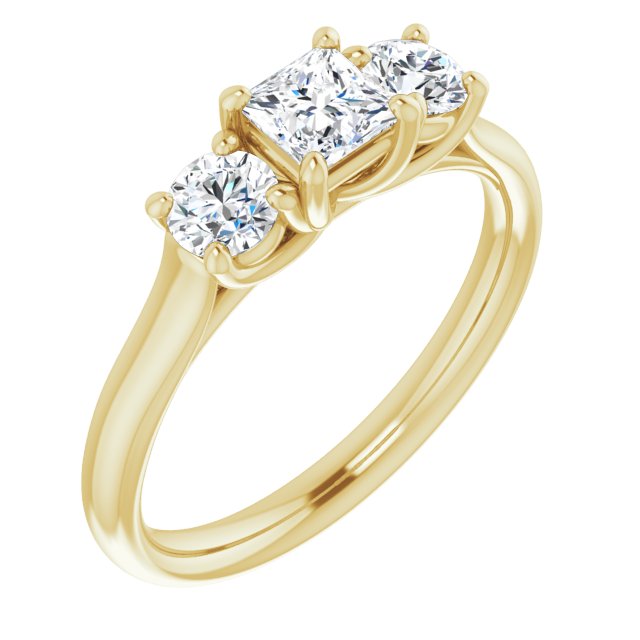 Three-Stone Engagement Ring