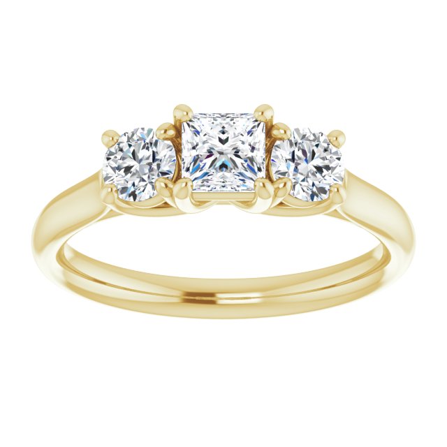 Three-Stone Engagement Ring