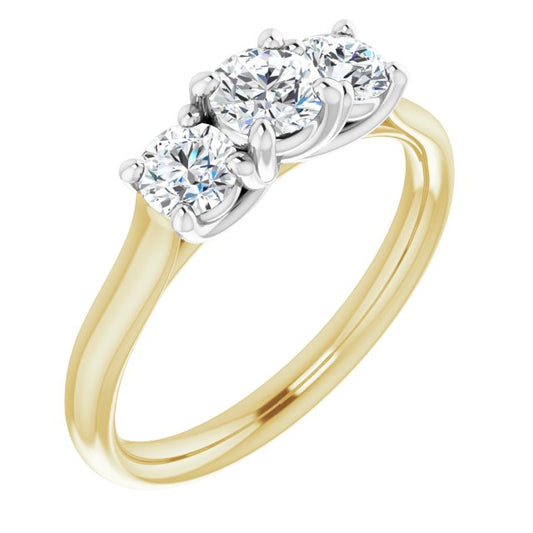 Three-Stone Engagement Ring