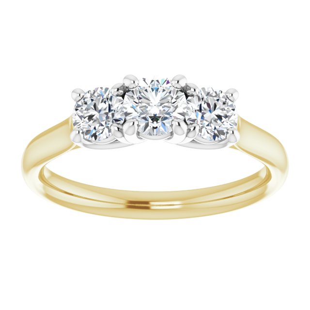 Three-Stone Engagement Ring