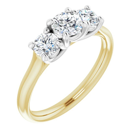 Three-Stone Engagement Ring