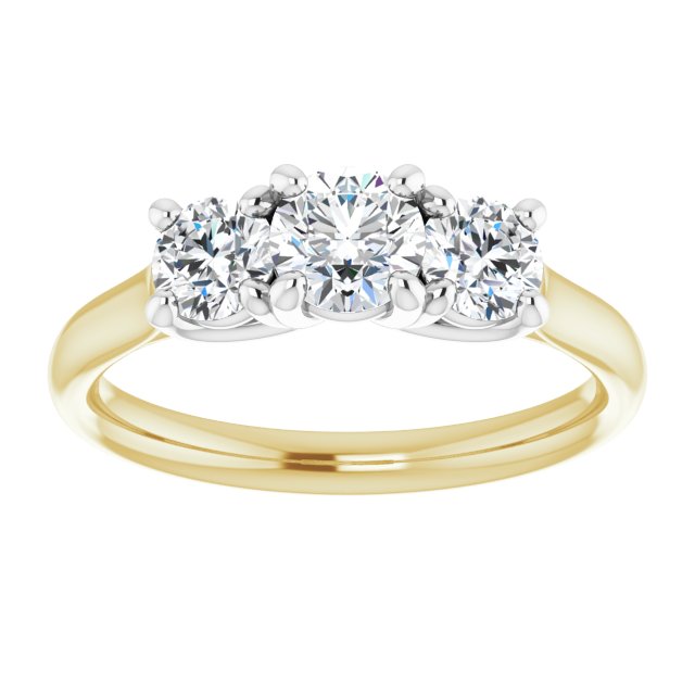 Three-Stone Engagement Ring