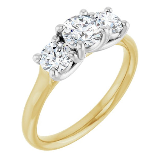 Three-Stone Engagement Ring