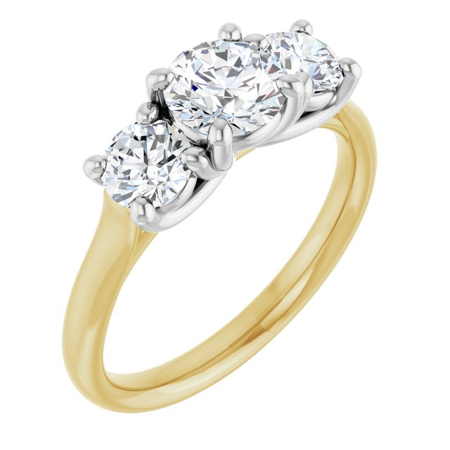Three-Stone Engagement Ring