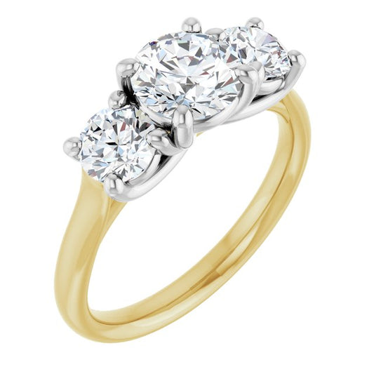Three-Stone Engagement Ring