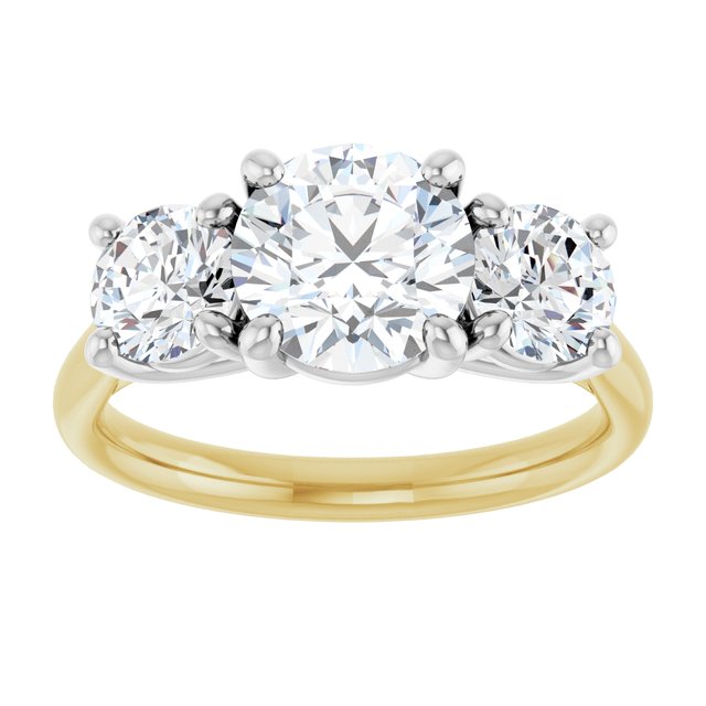 Three-Stone Engagement Ring