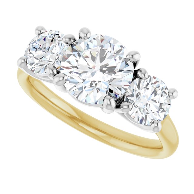 Three-Stone Engagement Ring