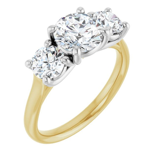 Three-Stone Engagement Ring