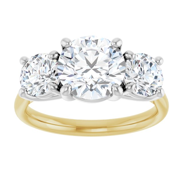 Three-Stone Engagement Ring