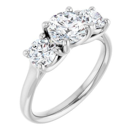 Three-Stone Engagement Ring