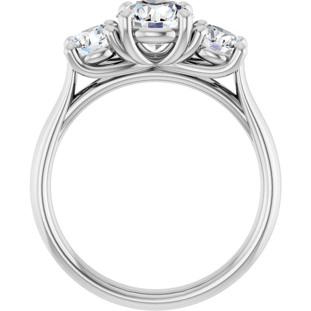 Three-Stone Engagement Ring