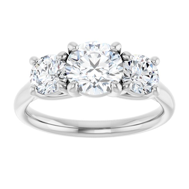 Three-Stone Engagement Ring