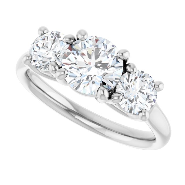 Three-Stone Engagement Ring
