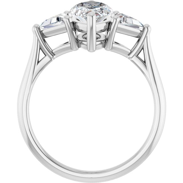 Three-Stone Engagement Ring