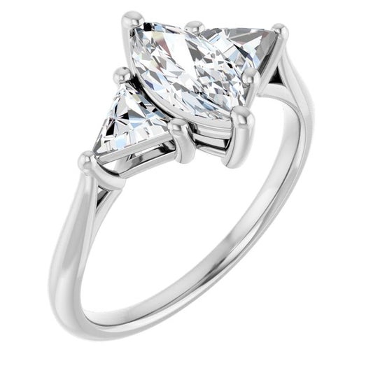 Three-Stone Engagement Ring