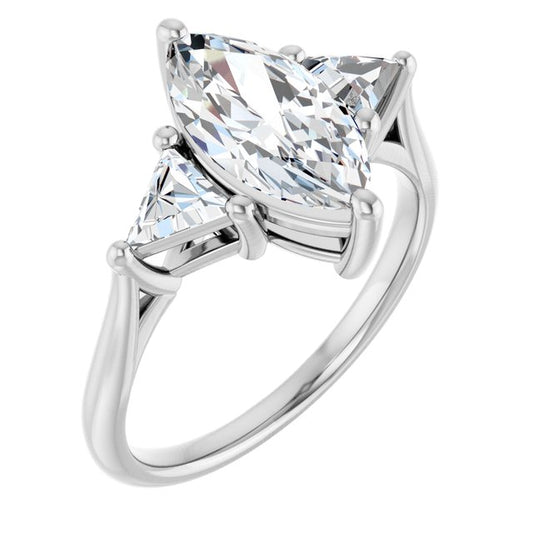 Three-Stone Engagement Ring