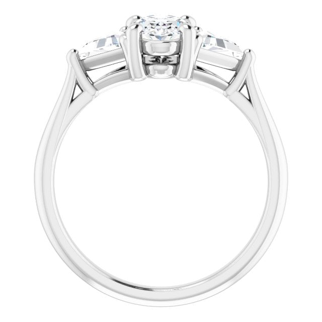 Three-Stone Engagement Ring