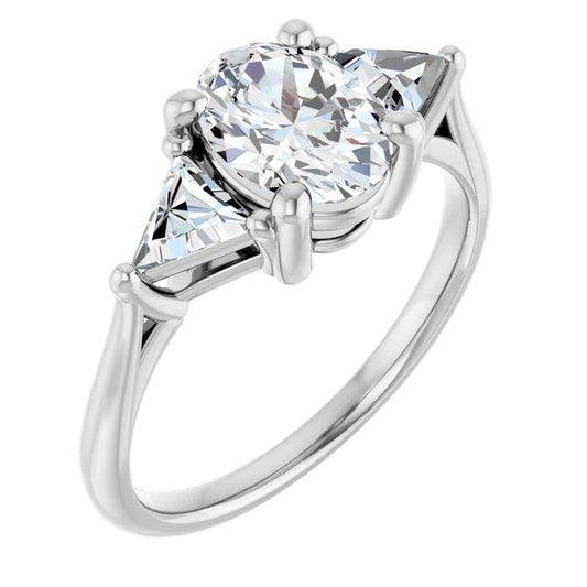 Three-Stone Engagement Ring
