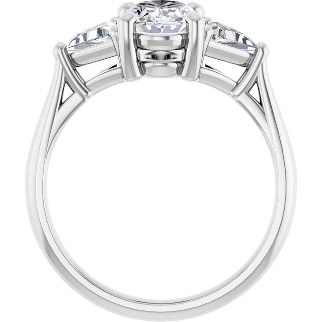 Three-Stone Engagement Ring