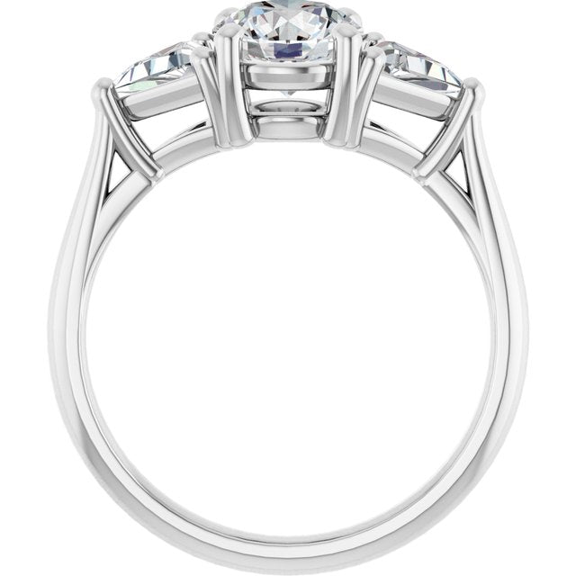 Three-Stone Engagement Ring