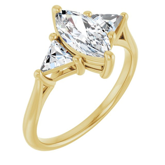 Three-Stone Engagement Ring