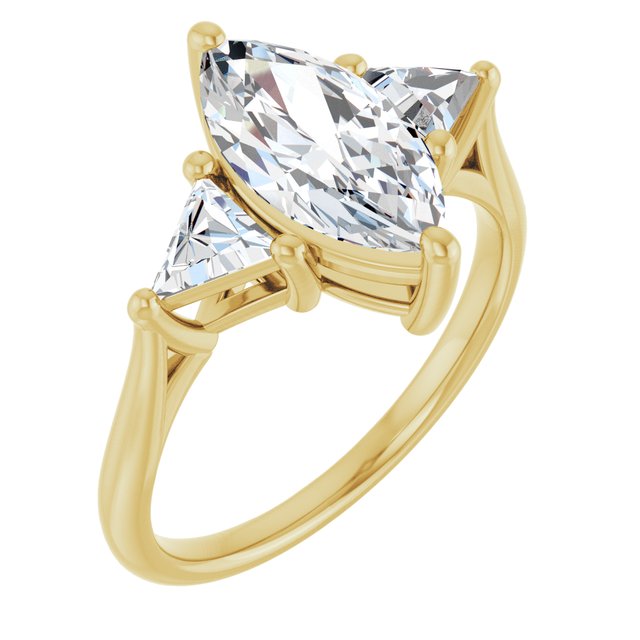Three-Stone Engagement Ring