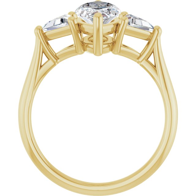 Three-Stone Engagement Ring