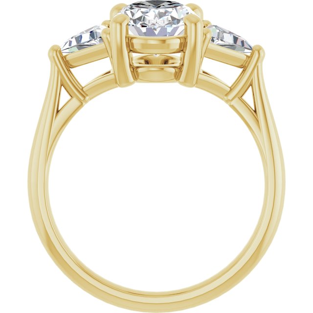 Three-Stone Engagement Ring