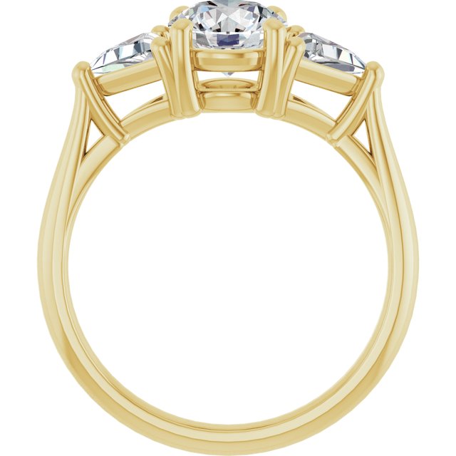 Three-Stone Engagement Ring