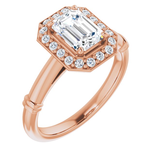 Halo-Style Engagement Ring