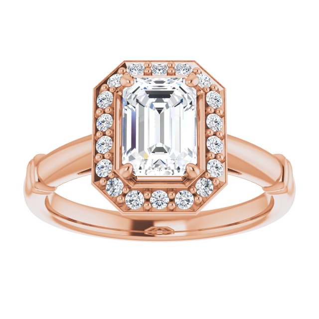 Halo-Style Engagement Ring